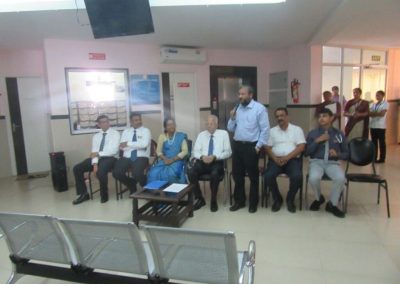 NABH Assessment Team visits MIO
