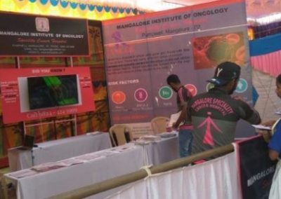 Mio Focusing on Cancer Awareness & Education at Medivision-2017 (Arogya Utsav), Honavar