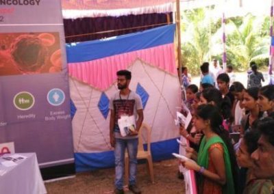 Mio Focusing on Cancer Awareness & Education at Medivision-2017 (Arogya Utsav), Honavar
