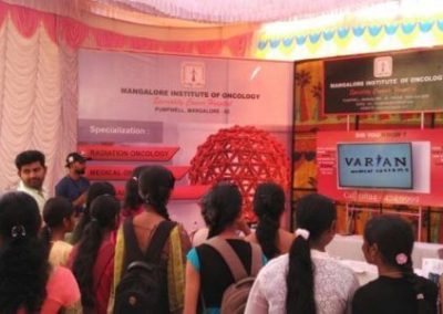 Mio Focusing on Cancer Awareness & Education at Medivision-2017 (Arogya Utsav), Honavar
