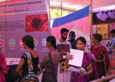 Mio Focusing on Cancer Awareness & Education at Medivision-2017 (Arogya Utsav), Honavar