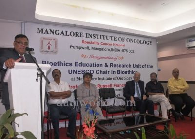 Unesco Bioethics education & research unit inaugurated at MIO