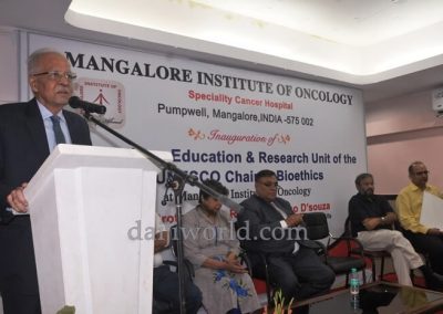 Unesco Bioethics education & research unit inaugurated at MIO