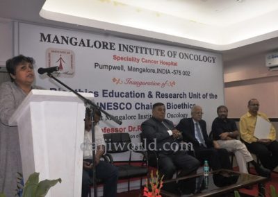 Unesco Bioethics education & research unit inaugurated at MIO