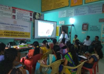 Cancer Awareness /Education Programme for anganwadi teachers and health workers