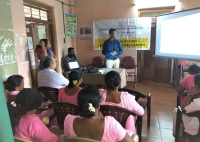 Mio Conducts Cancer Awareness Programme for Asha Workers of Bajpe Primary Health Center