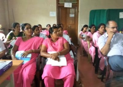 Mio Conducts Cancer Awareness Programme for Asha Workers of Bajpe Primary Health Center