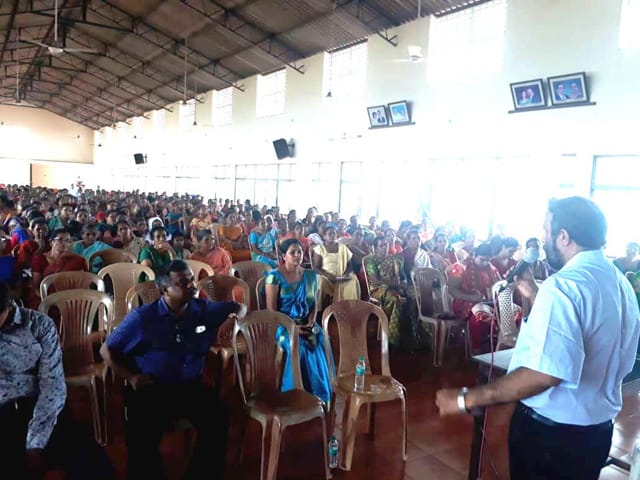 Mangalore Institute of Oncology conducted a health awareness programme for the women at St Sebastian church Permannur