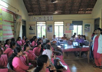 Cancer awareness/education programme for Asha workers and health assistants of Kurnad PHC