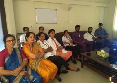 Dr Krishna Prasad invited as the faculty speaker for the 4th updates in oncology nursing webcast.
