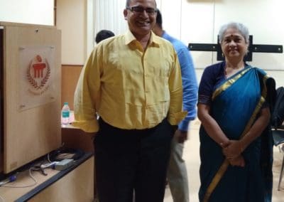 Dr MS Baliga attends one day training at Manipal