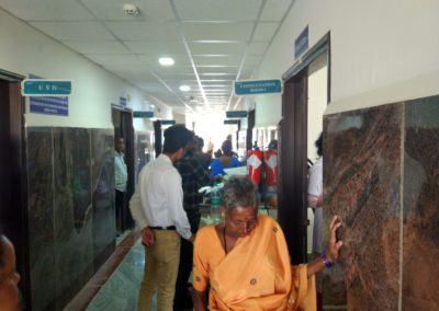 First visit to Chitradurga outreach centre