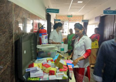 First visit to Chitradurga outreach centre