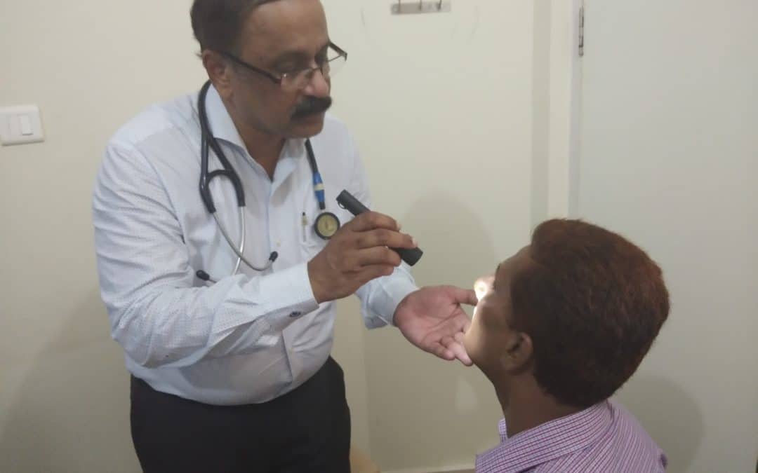 MIO conducts a cancer detection camp