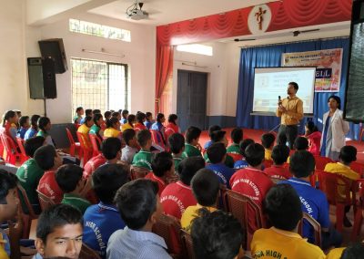 Cancer awareness programme for High school students
