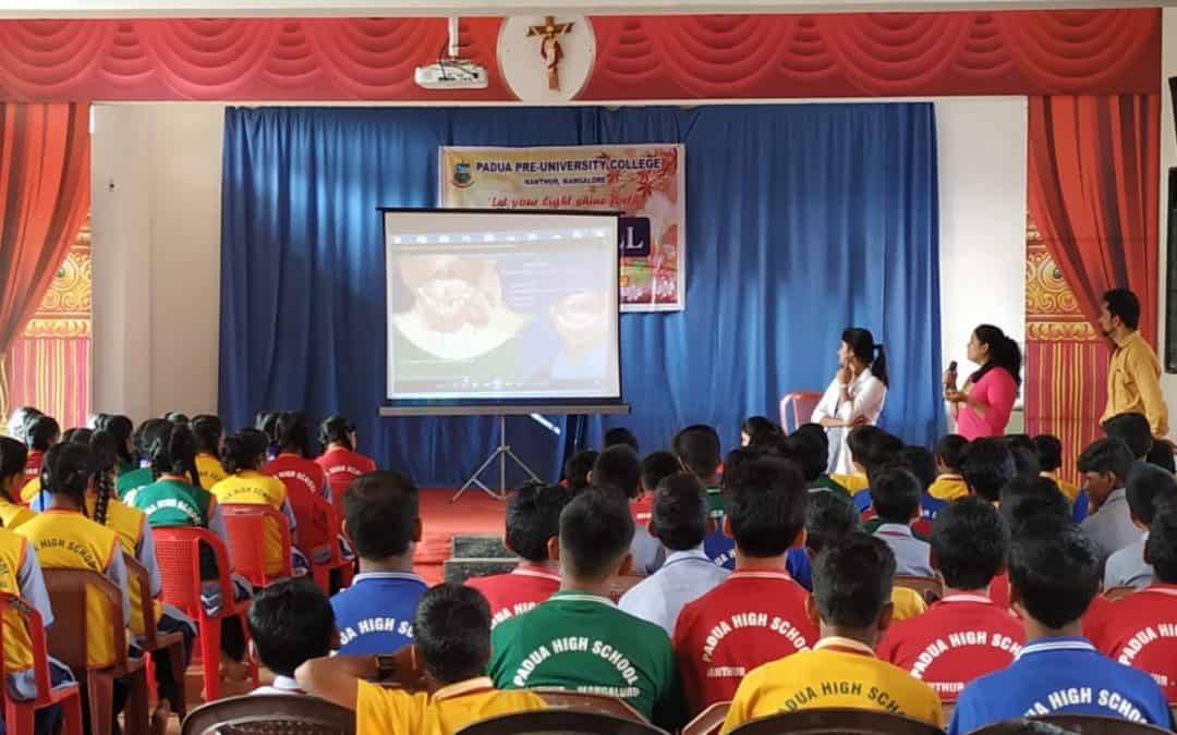 Cancer awareness programme for High school students