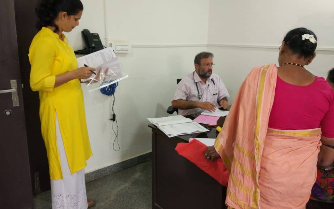 Visit to Outreach centre