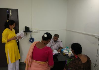 Visit to Outreach centre