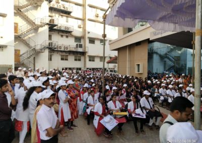 Walkathon by Mangalore Institute of Oncology to commemorate World Cancer Day 2019