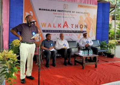 Walkathon by Mangalore Institute of Oncology to commemorate World Cancer Day 2019