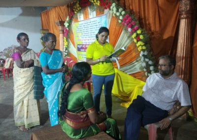 Cancer awareness programme at Madanthyar