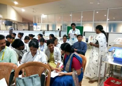 Hands on training for Colostomy care