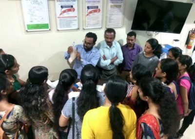 Hands on training for Colostomy care