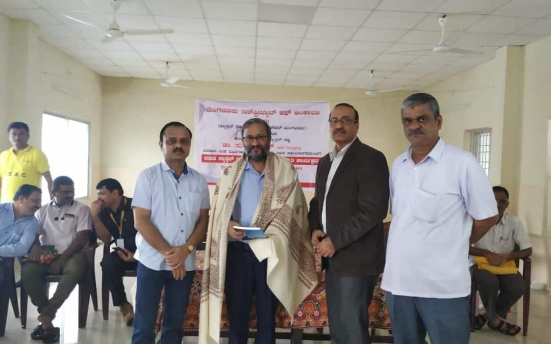 A cancer screening camp conducted at Sub-divisional Hospital, Sagar, Shivamogga