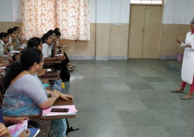 Ms. Rhea D’souza at St Agnes College, Mangalore