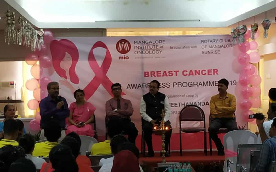 Mangalore Institute of Oncology conducts a Breast Cancer Screening Camp