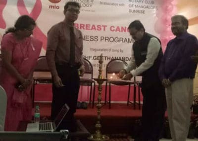 Mangalore Institute of Oncology conducts a Breast Cancer Screening Camp