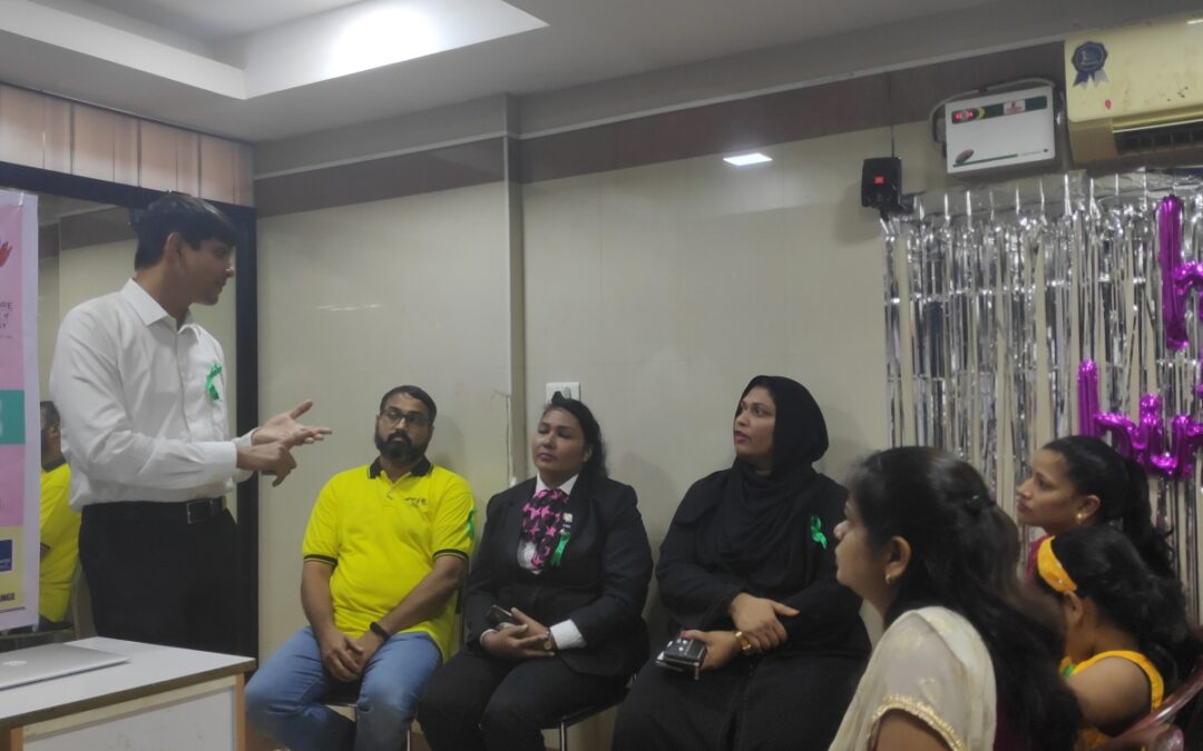 Talk on ovarian cancer awareness, Ballalbagh