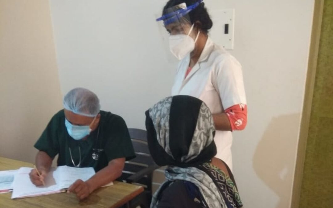 Visit to Outreach centres