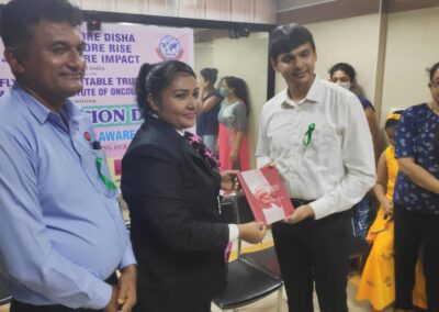 Talk on ovarian cancer awareness, Ballalbagh