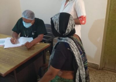 Visit to Outreach centres