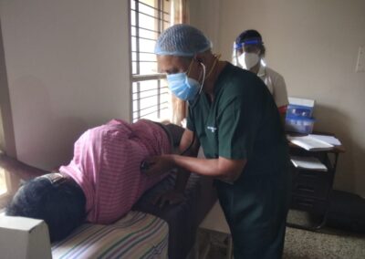 Visit to Outreach centres