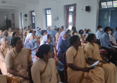 Breast Cancer Awareness talk at Bethany convent Mother house, Bendoorwell