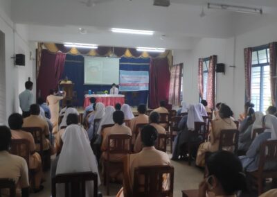 Breast Cancer Awareness talk at Bethany convent Mother house, Bendoorwell