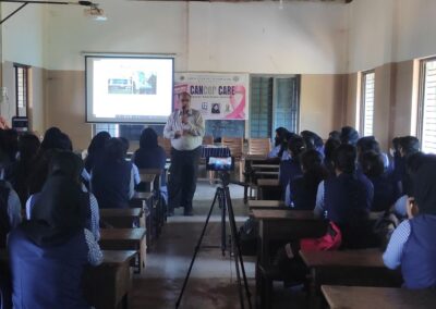 Cancer Awareness talk at Chattanchal, Kasargod
